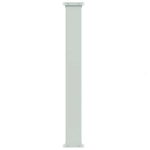 Infällbar sidomarkis 117x600 cm röd