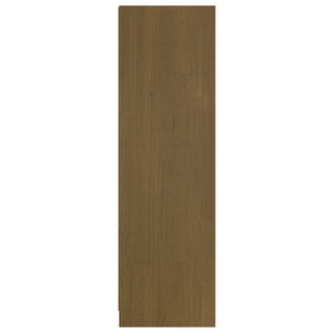 Bokhylla/Rumsavdelare honungsbrun massiv furu