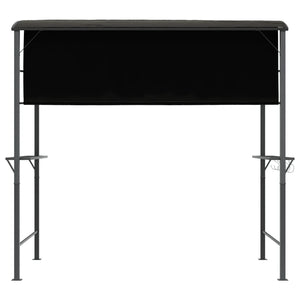 Paviljong med tak 220x110x200 cm antracit