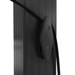 Paviljong med infällbart tak 4x3 m gräddvit