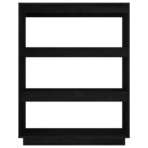 Bokhylla/Rumsavdelare 80x35x103 cm massiv furu