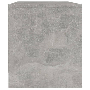 Tv-bänk betonggrå 90x35x40 cm konstruerat trä