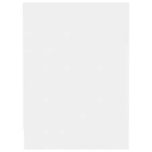 Tv-bänk vit 102x37,5x52,5 cm konstruerat trä