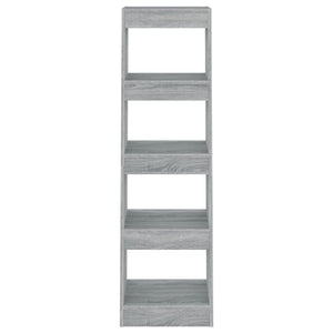 Bokhylla/Rumsavdelare grå sonoma-ek 40x30x135 cm