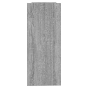 Bokhylla/Rumsavdelare grå sonoma-ek 100x30x72 cm