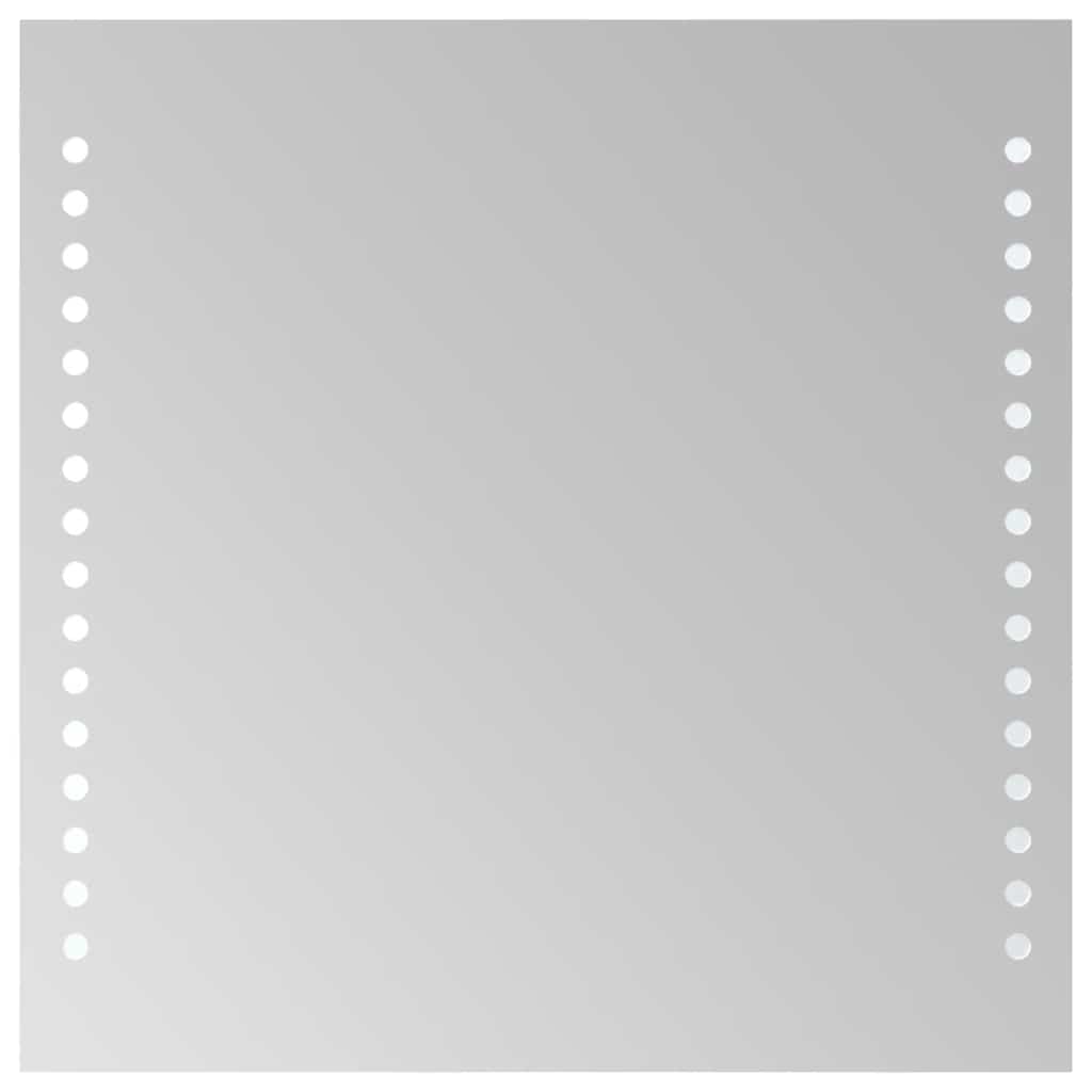 Badrumsspegel LED 30x30 cm