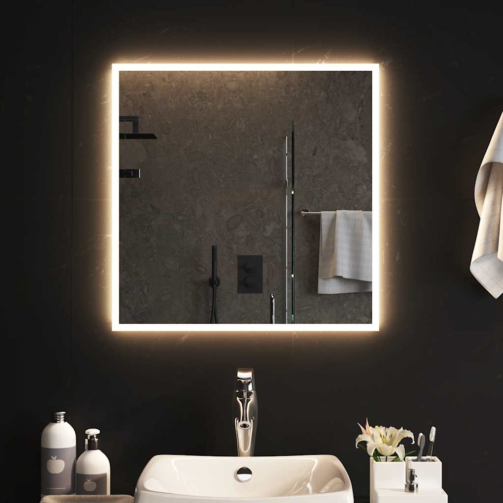 Badrumsspegel LED 60x60 cm