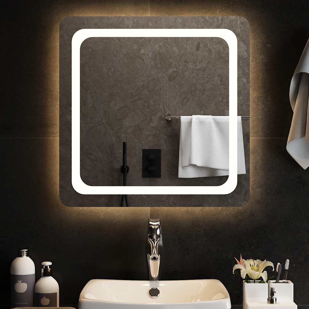 Badrumsspegel LED 60x60 cm