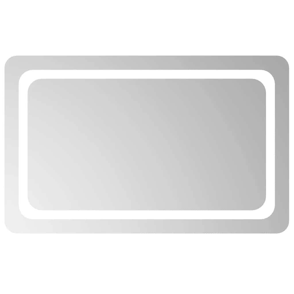 Badrumsspegel LED 80x50 cm