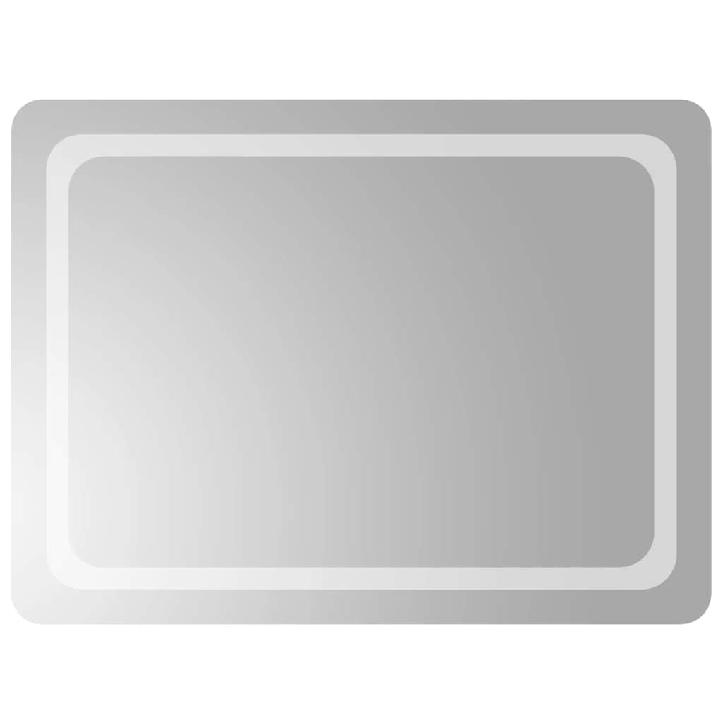 Badrumsspegel LED 80x60 cm