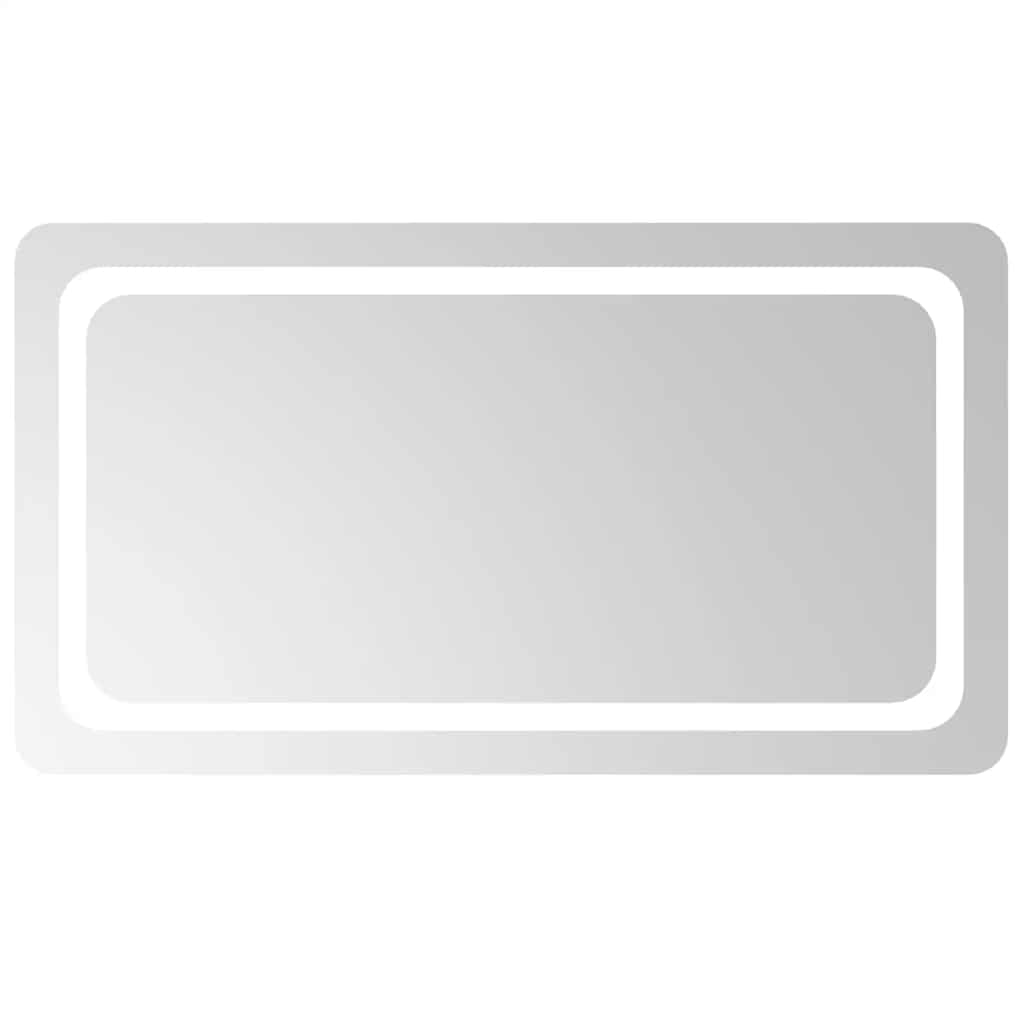 Badrumsspegel LED 90x50 cm