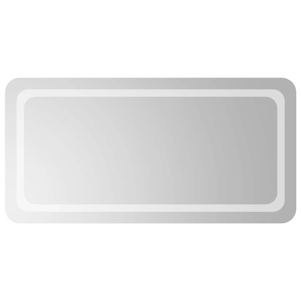 Badrumsspegel LED 100x50 cm