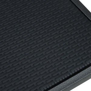 Matgrupp för trädgården 5 delar svart