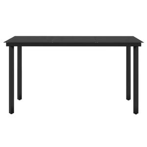 Matgrupp för trädgården med dynor 7 delar brun