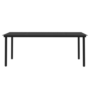 Matgrupp för trädgården med dynor 7 delar brun