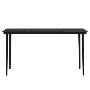 Matgrupp för trädgården med dynor 7 delar brun