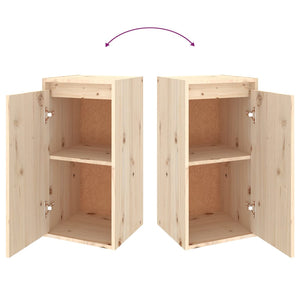 Tv-bänk 5 delar massiv furu