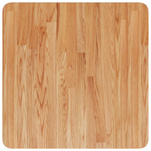 Fyrkantig bordsskiva ljusbrun 50x50x1,5cm behandlad massiv ek