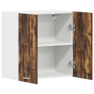 Väggskåp “Lyon” rökfärgad ek 60x31x60 cm konstruerat trä