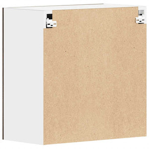 Väggskåp “Lyon” rökfärgad ek 60x31x60 cm konstruerat trä