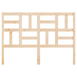 Sänggavel 126x4x104 cm massiv furu