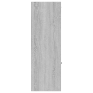 Förvaringsskåp grå sonoma 60x29,5x90 cm