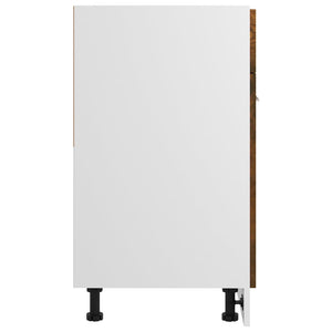 Underskåp med låda “Lyon” rökfärgad ek 60x46x81,5 cm