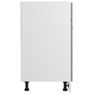 Underskåp med låda “Lyon” grå sonoma 60x46x81,5 cm