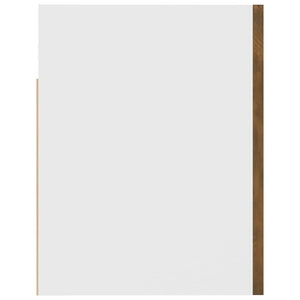 Väggskåp “Lyon” rökfärgad ek 60x31x40 cm konstruerat trä