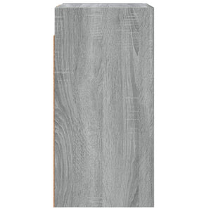 TV-bänk grå sonoma 30,5x30x60 cm konstruerat trä