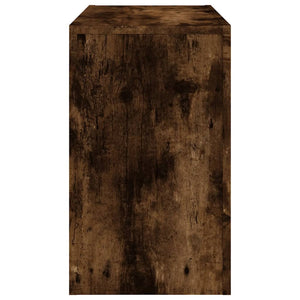 Satsbord 3 st rökfärgad ek konstruerat trä