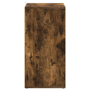 Skoställ grå sonoma 60x35x70 cm konstruerat trä