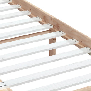 Sängram massivt trä 150x200 cm