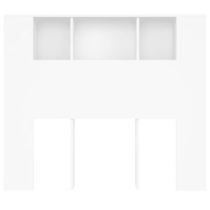 Huvudgavelskåp vit 120x18,5x102,5 cm