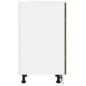 Underskåp med låda “Lyon” rökfärgad ek 30x46x81,5 cm