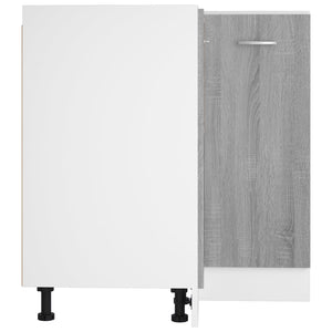 Underskåp “Lyon” grå sonoma 75,5x75,5x81,5 cm konstruerat trä