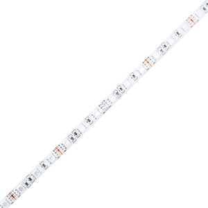 TV-bänk med LED-belysning grå sonoma 160x35x40 cm