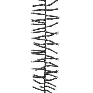 Ljusslinga med 1000 LED cluster blå 11 m PVC