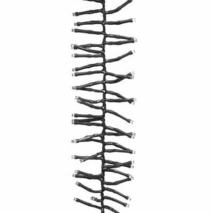 Ljusslinga med 3000 LED cluster varmvit 23 m PVC