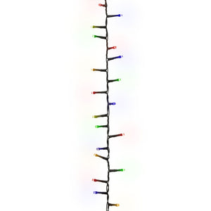 Kompakt ljusslinga med 1000 LED flerfärgad 25 m PVC