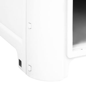 Hundkoja grå 59x75x66 cm polypropen