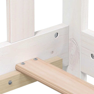 Dagbädd vit 90x200 cm massiv furu