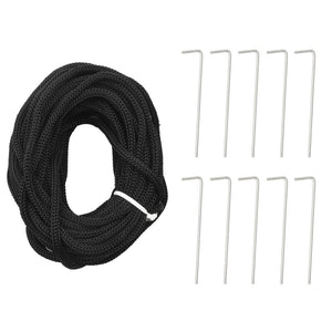 Julgran på flaggstång varmvit 310 LEDs 300 cm