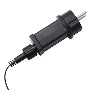 Uppblåsbar snögubbe med LEDs 300 cm