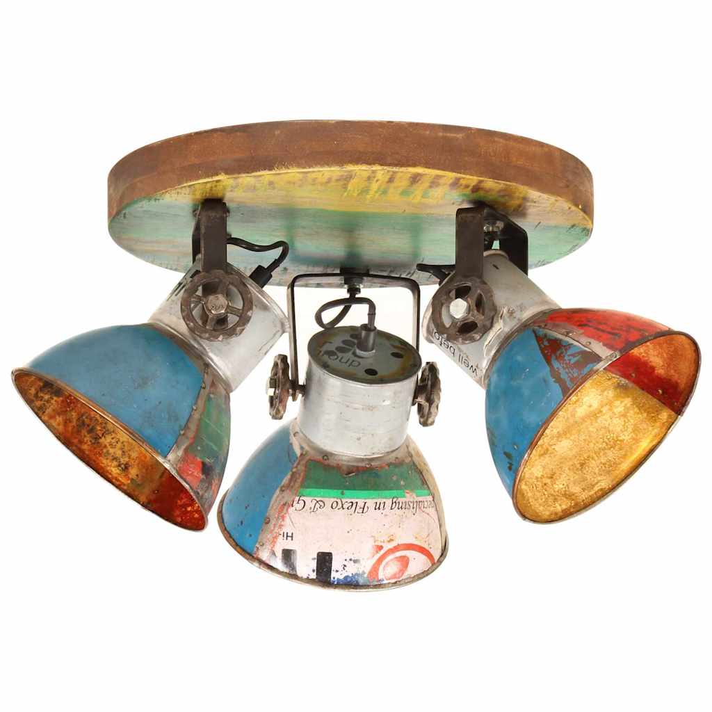 Taklampa industriell 25 W flerfärgad 42x25cm E27