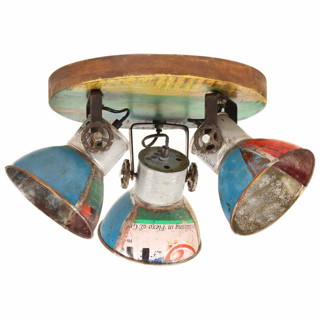 Taklampa industriell 25 W flerfärgad 42x25cm E27