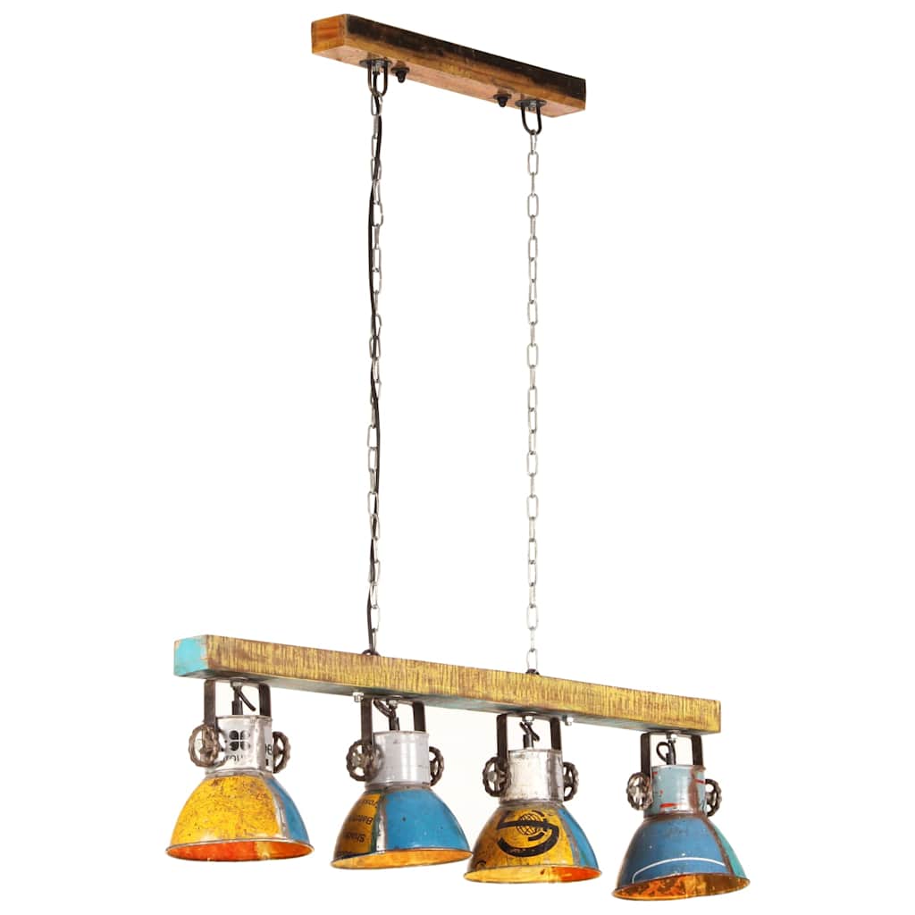 Taklampa industriell 25 W flerfärgad 111cm E27