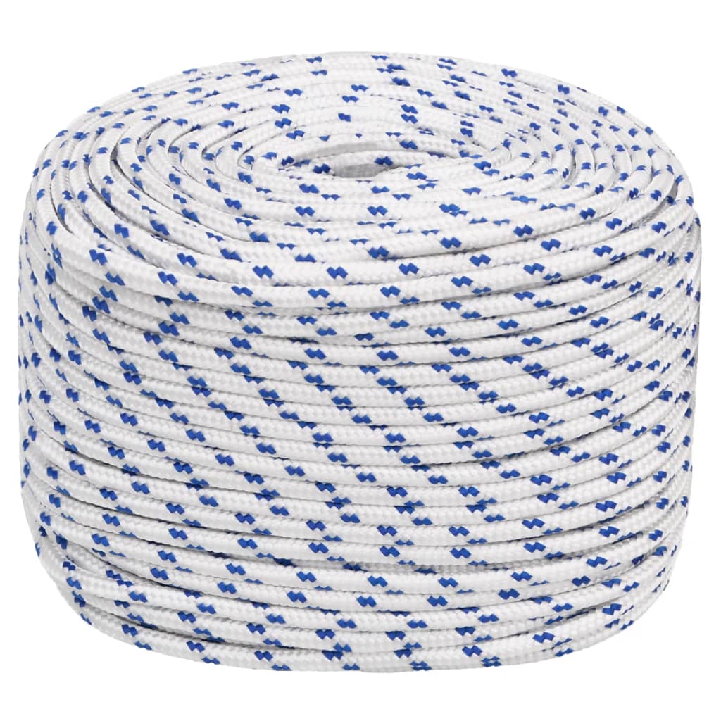 Båtlina vit 10 mm 25 m polypropylen