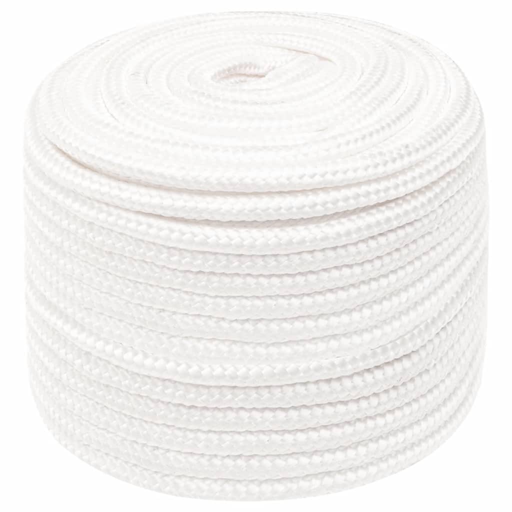 Båtlina helvit 12 mm 250 m polypropylen