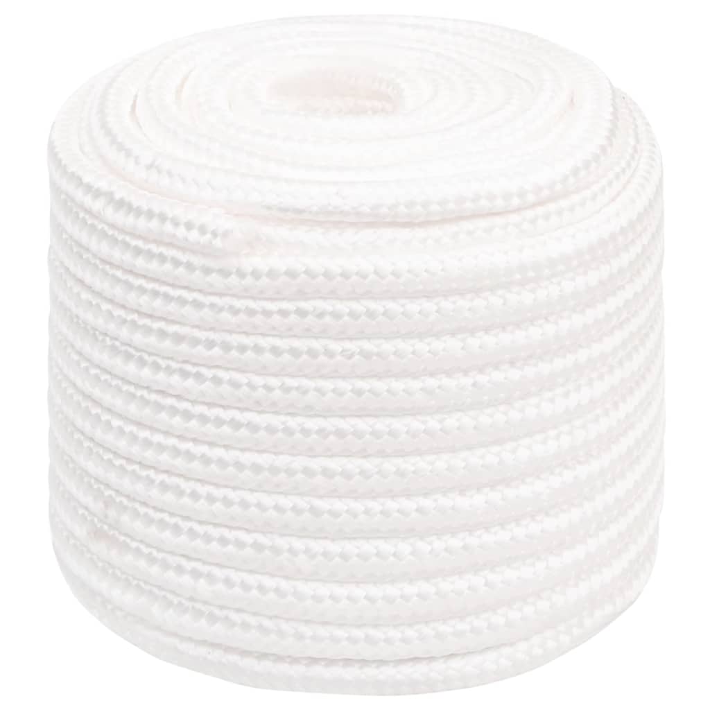 Båtlina helvit 18 mm 50 m polypropylen